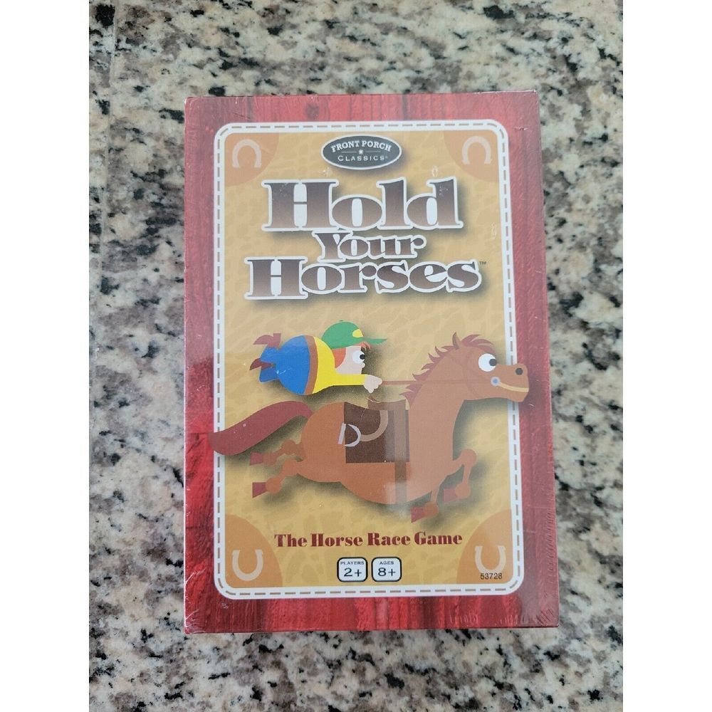 HOLD YOUR HORSES ~ CARD &‎ DICE GAME ~ Front Porch Classics